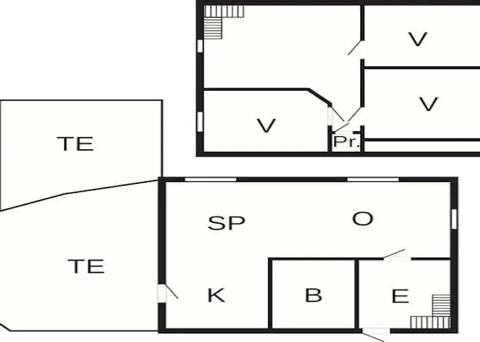 Prázdninový dům 7 Person In *